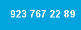 923 767 22 89 923 767 22 89